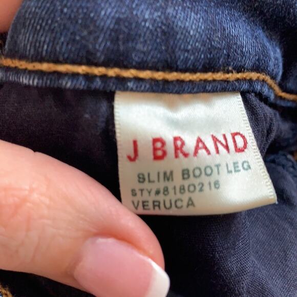 J Brand Slim Boot Leg Veruca Stretch Jeans - Picture 6 of 9